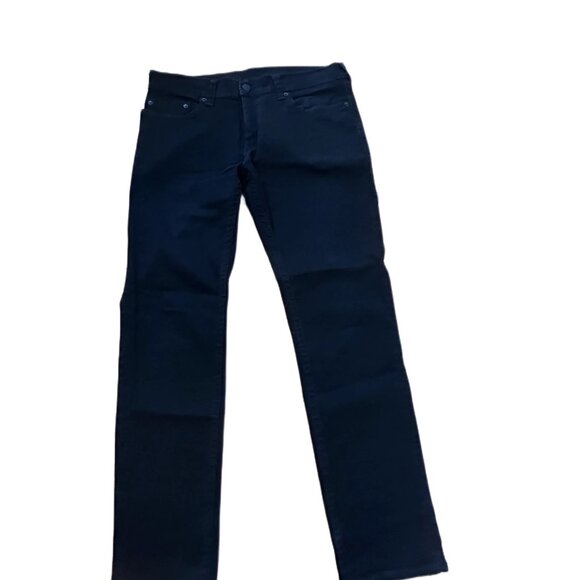 MEN'S TRUE RELIGION BLACK DEMIM PANTS SIZE 38 - Picture 1 of 12